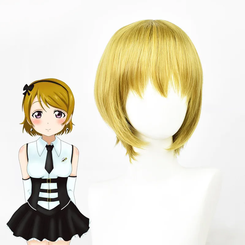 Аниме Косплэй Коидзуми Hanayo(LoveLive! Солнечном свете) подставки под парик Головные