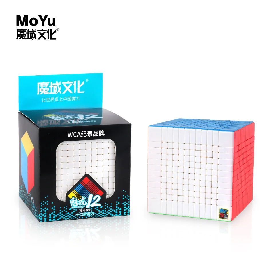 MoYu Cubing класс Meilong 12x12x12 магический скоростной куб без наклеек головоломка куб Развивающие игрушки для детей Cubo Magico 12x12