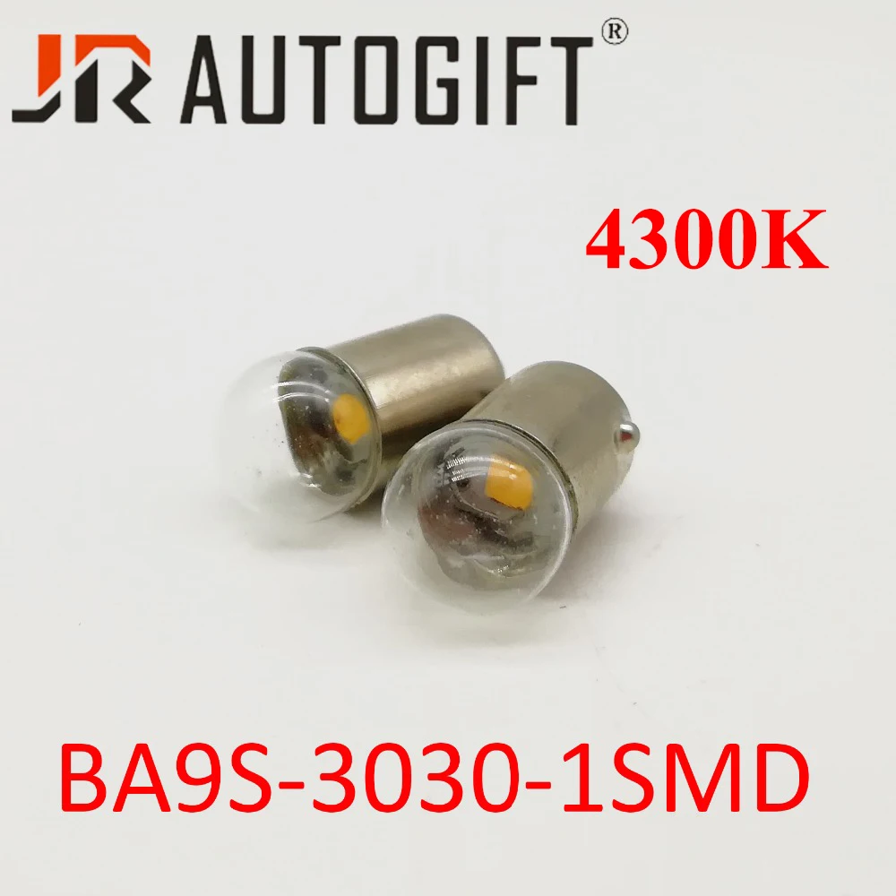 10Pcs   ª BA9S T4W LED ڵ  T2W T3W H5W ׸ ȣ  3030 LED 12V 24V  ȭƮ 4300K