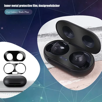 

For Samsung Galaxy Buds+ Sticker Dust Guard For Samsung Galaxy Buds Plus Case Box Sticker Dust-proof Protection Earphone Film