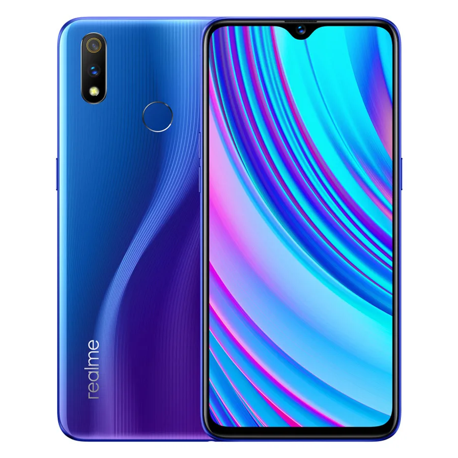 EU версия OPPO REALME 3 pro 6,3 ''4/6 ГБ 64/128 Гб Смартфон 4045 мА/ч, 16+ 5 Мп двойной Камера VOOC Быстрая зарядка 3,0 мобильный телефон