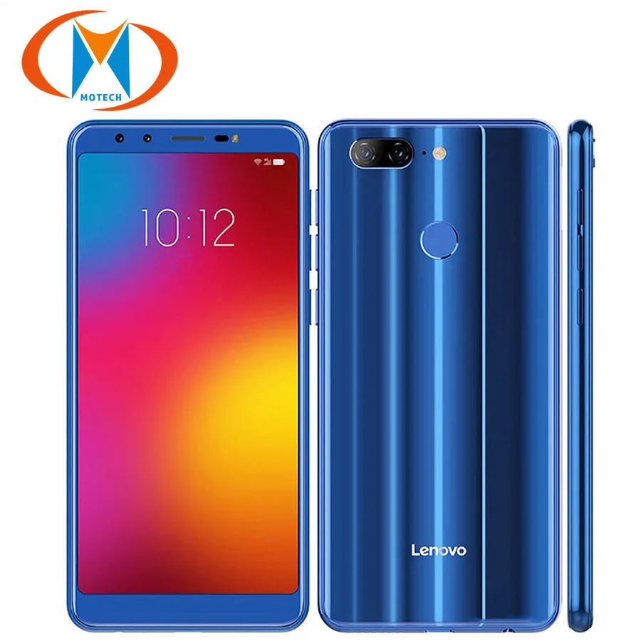 

EU Version Lenovo K9 4GB 32GB Mobile Phone MT6762 Octa core 5.7 inch Dual SIM Fingerprint Quad Camera Fingerprint Android Phone