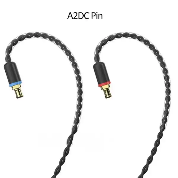 AptX Bluetooth 5,0 беспроводной модуль обновленный кабель беспроводной Кабель-адаптер для Shure для аудио Technica внутриканальные мониторы с aptXLL - Цвет: A2DC Pin