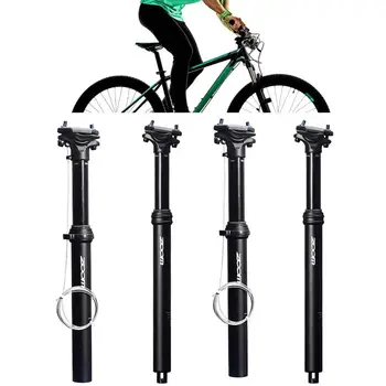 

Mountain Bike Seat 30.9 /31.6mm Wire-controlled hydraulic lifting seat tube Post Tube Height Adjustable Bicycle Accessories