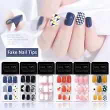 30 pçs/caixa wearable unhas falsas dicas à prova dseamless água sem emenda etiqueta traceless unhas falsas macio reutilizável unha arte manicure ferramentas
