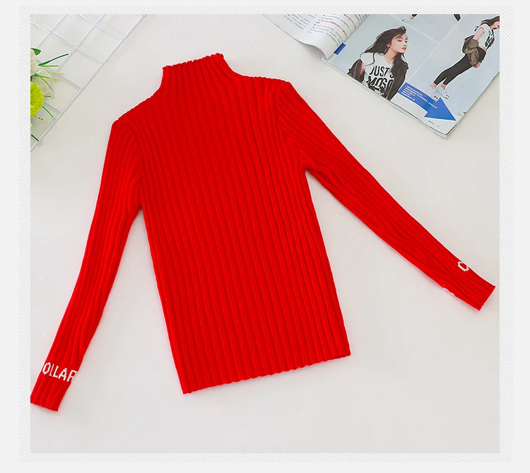 Kids autumn clothes girl fashion print sweaters five colors girl long sleeve top 90-160cm