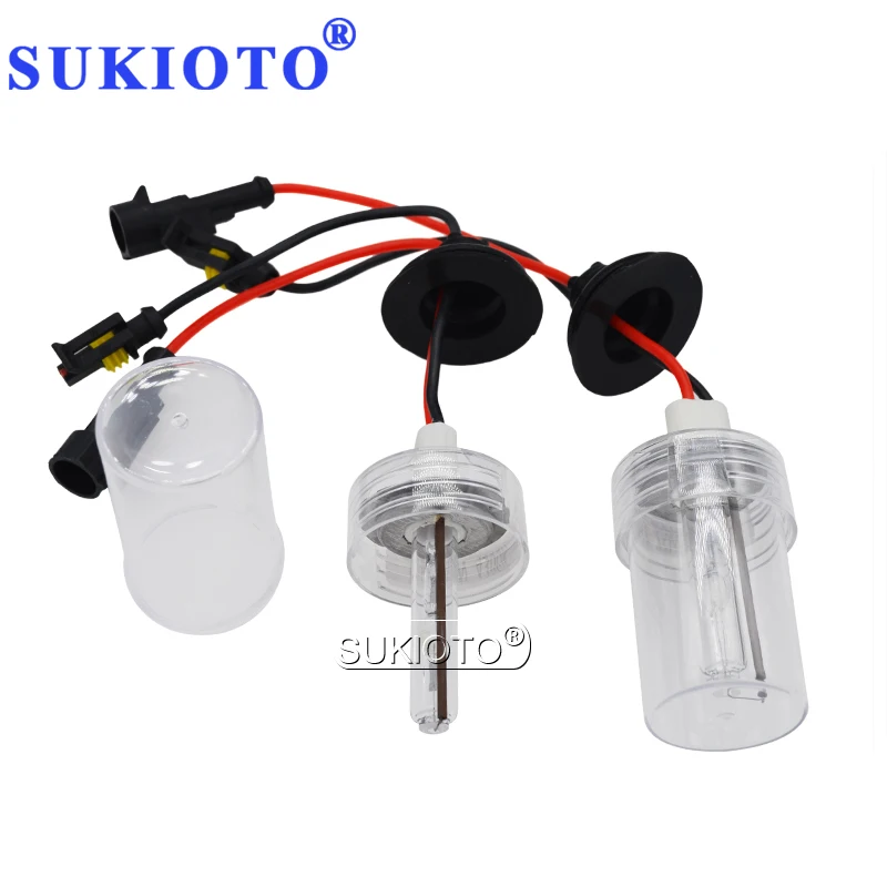 SUKIOTO 70W Xenon HID Bulb Lamp 12V High Power Fast Bright Xenon D2H H1 H3 H7 H8 H11 9005 9006 Car Retrofit Headlight Bulb (110)
