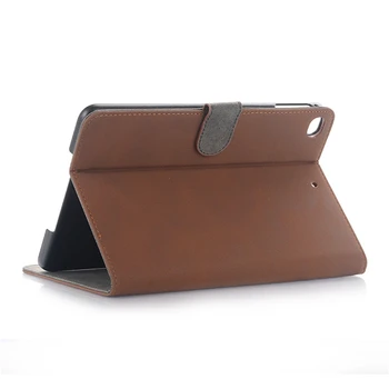 

Luxury Leather Case For Apple iPad mini 5 7.9 2019 Vintage Smart Cover Wallet Card Stand Magnetic Book Classic Flip Case A20