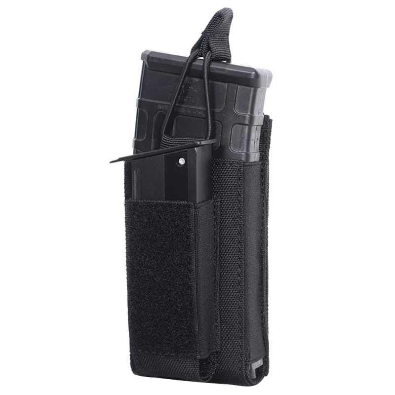 

Molle System Magazine Pouch 1000D Nylon Double Layer Hunting Bag Airsoft Tactical Rifle Hunting Bags Accessories