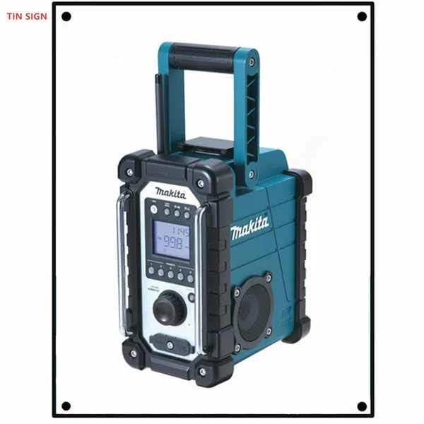 Хит продаж 2021 художественное оборудование Makita Jobsite радиостанции жестяной