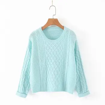 

Fashion New XZ30-2170 European and American fashionable turtleneck sweater