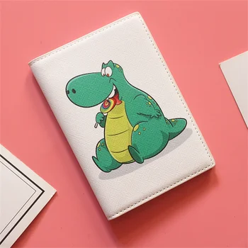 

Hello, I'm a dinosaur.cute Dinosaur Passport CoFat Dinosaurs cartoon Style Passport Cover kids cute Passport Holder Travel Cover