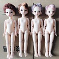 30 см 20 подвижных суставов 12 дюймов BJD кукла 1/6 короткие волосы макияж голый тело кукла для девочек игрушка - фото