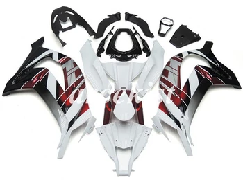 

New ABS Full Fairings Kit Fit For Kawasaki Ninja ZX-10R 2011 2012 2013 2014 2015 10R 11 12 13 14 15 bodywork set Red white