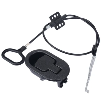

1pcs Sofa Chair Recliner Replacement Cable Metal Recliner Release Handle Pressure Bar Pull Cable Tool With Switch Wire Box Black