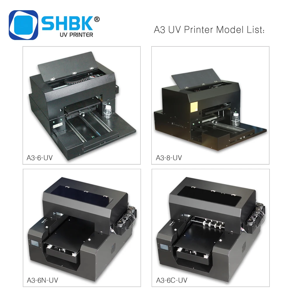 A3 Uv Printer Flatbed & Cylinder Inkjet Printers 3d Textured Raised