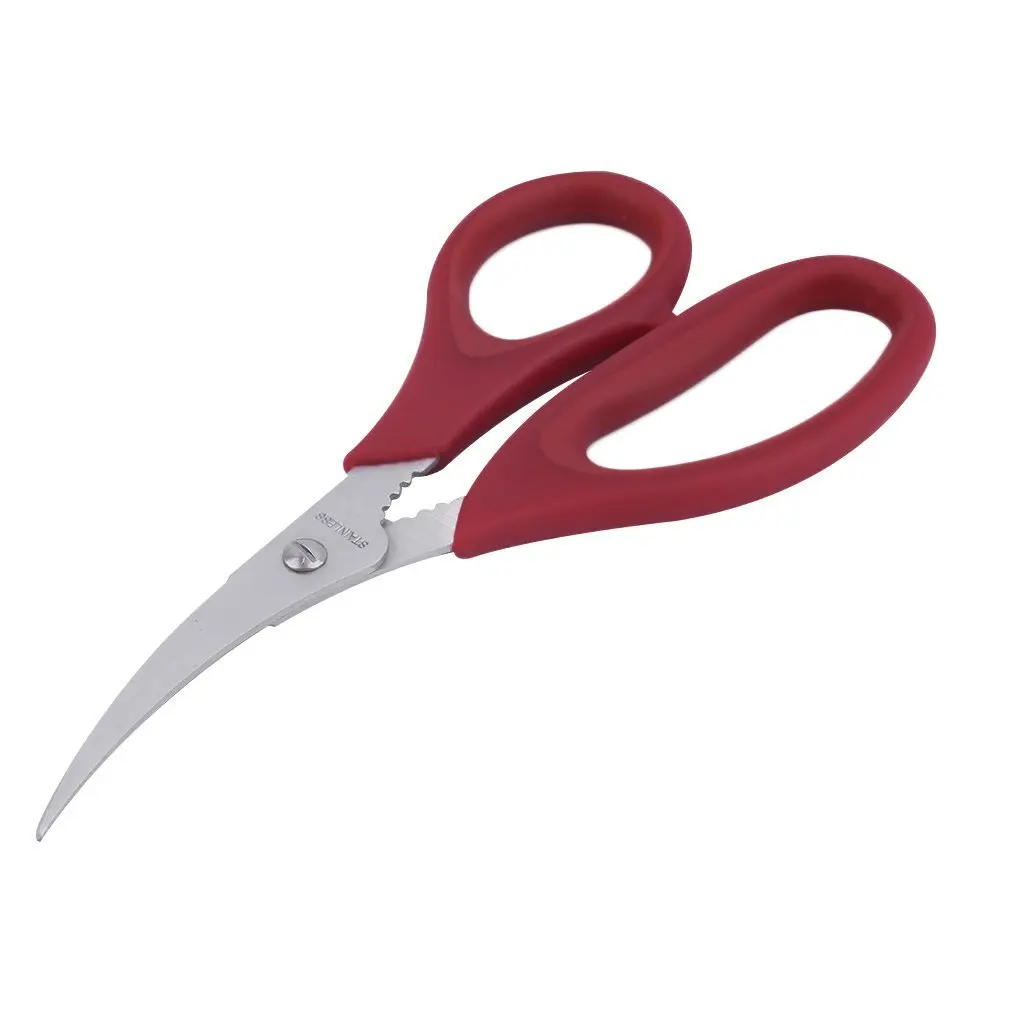 High Performance Lobster Fish Shrimp Crab Seafood Scissors Seafood Snip Shells Kitchen Tool Kitche Gadget