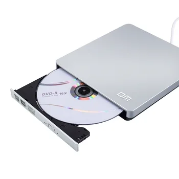 

DM Extraposition Portable DVD Burner USB China Mobile Drive Desktop Laptop Type- C Universal Dual Interface