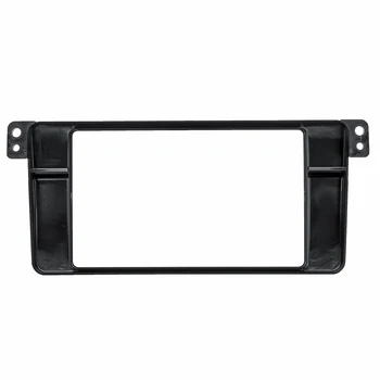 

New 2 Din Car Stereo Radio Audio Fascia Panel Plate Frame CD GPS DVD Dashboard Panel For BMW 3 - Series E46 1998-2005