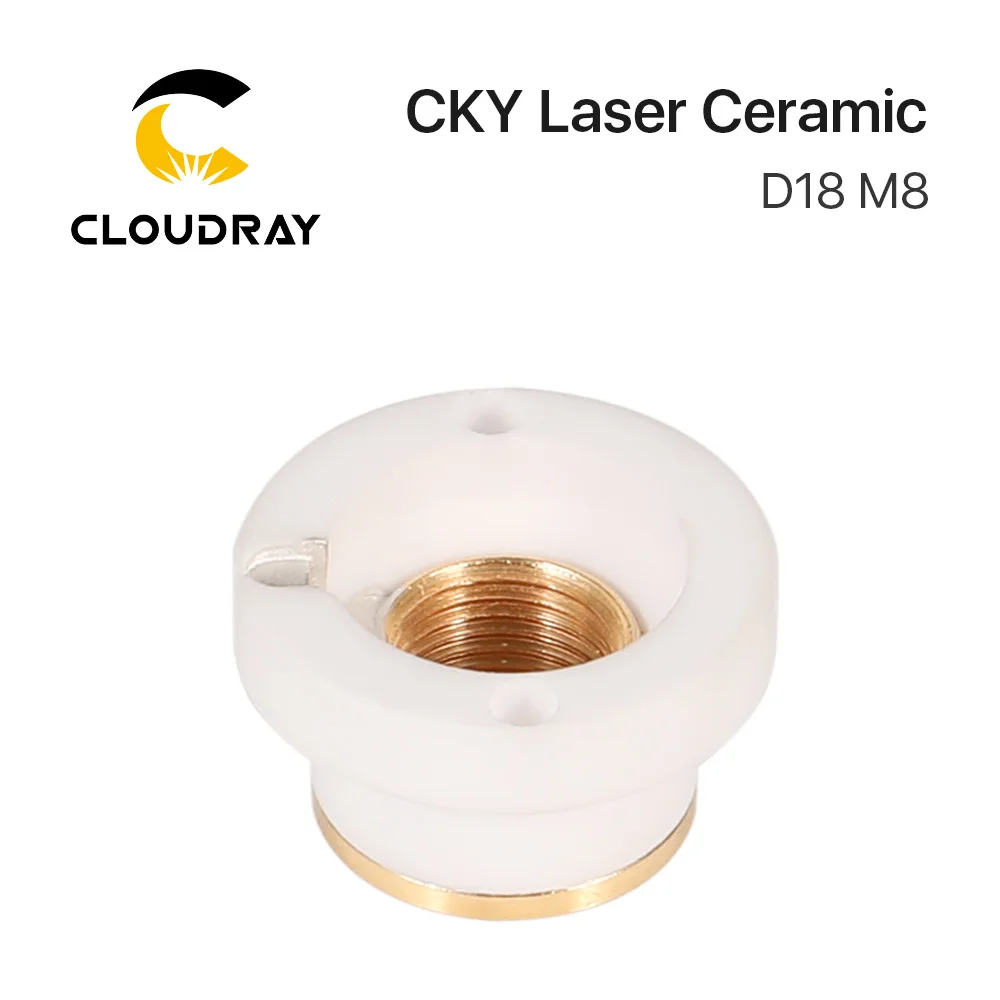 Cloudray OEM CKY лазерный керамический диаметр 18 мм M8 Резьбовой Держатель сопла