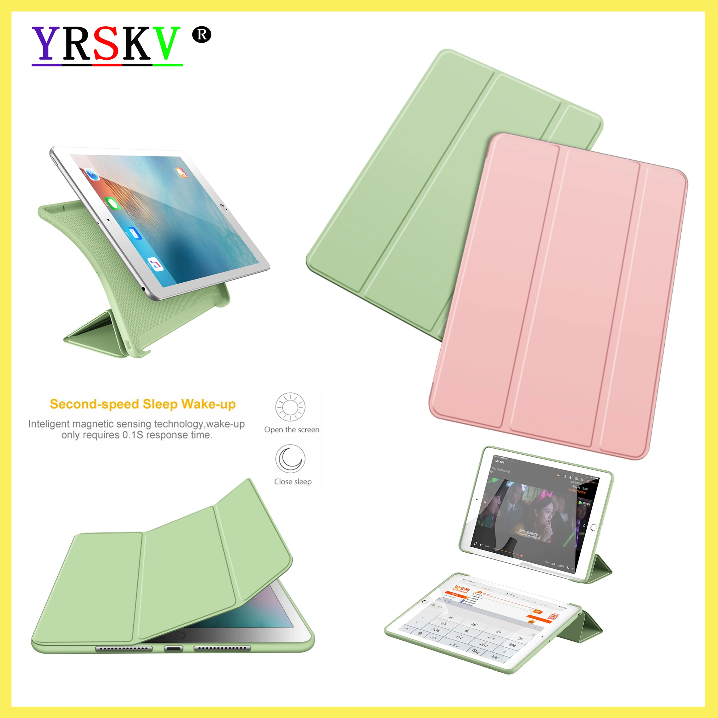 Чехол для iPad 9 7 10 2 5 дюймов Air 4 3 1 чехол 5th 6th 7th 8th 9th generation 2/3/4 Mini 6 | Компьютеры и офис