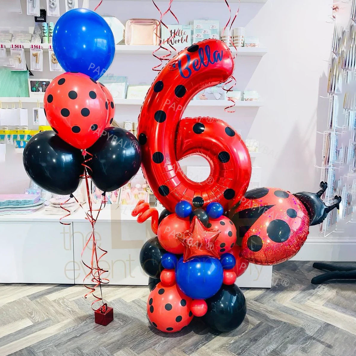 Parlamento diario obra maestra Ladybug Globos de fiesta de lunares negros y rojos, adornos de puntos  ondulados, Globos, suministros de decoración para fiesta de cumpleaños| Globos y accesorios| - AliExpress