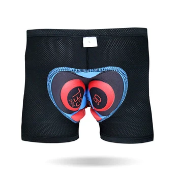 

Unisex Cycling Shorts with Soft Pads Bicycle Comfortable Underpants Cycling Underwear 3D Silicone Cushion Bike MTB Shorts Pants