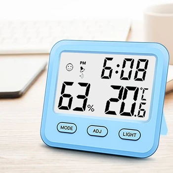 

Household Small Temperature and Humidity Meter CH-915 High Precision Electronic Digital Thermometer with Backlight