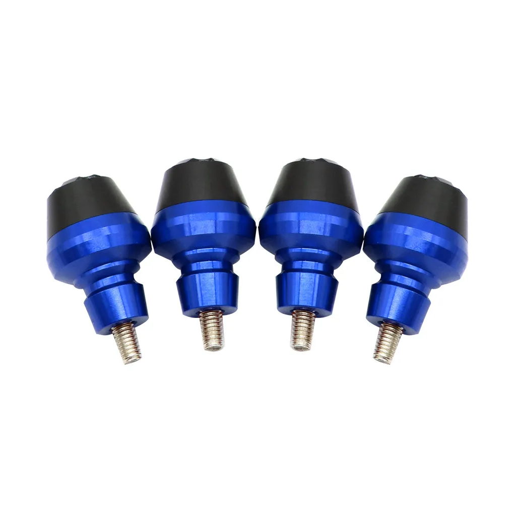 4PC Motorcycle Modified License Plate Decorative Screws For Z1000 MT07/09 Aluminum Alloy Shock-Absorbing Decorative Screw#P10