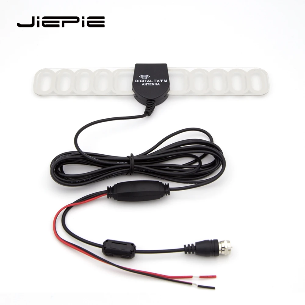Antena de TV Digital para coche, accesorio activo SMA, estéreo, Receptor DVB, amplificador de Cable de 3M, conector adaptadores y enchufes| - AliExpress
