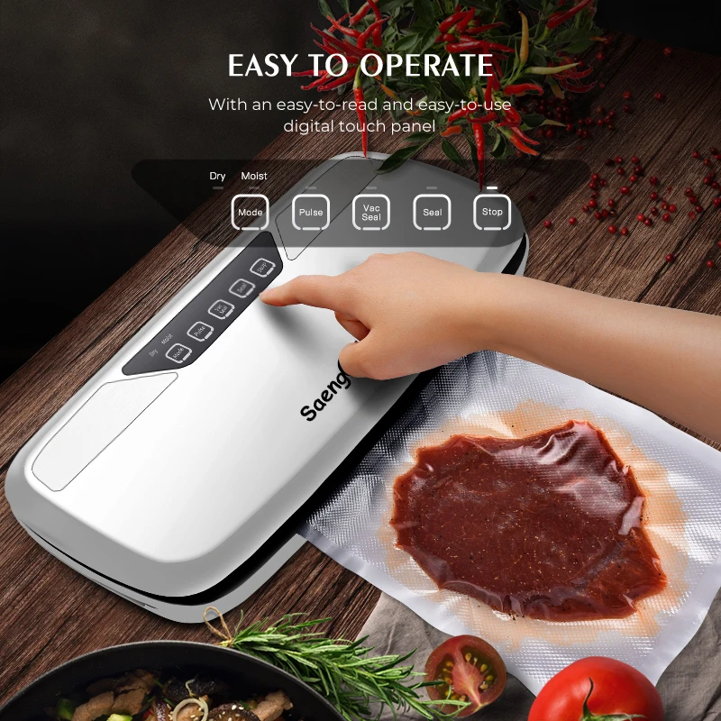 Электрический вакуумный упаковщик Sous Vide для хранения пищевых продуктов
