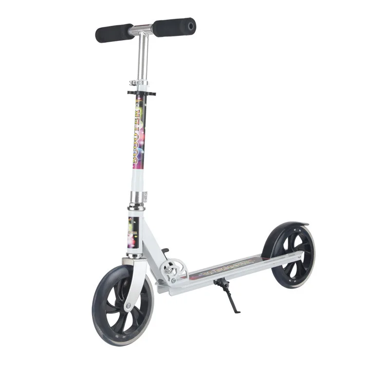 

Manufacturers Direct Selling Children Scooter 2-Wheel Stroller Toy Adjustable Foldable Two-Wheel Scooter with Parking Holder