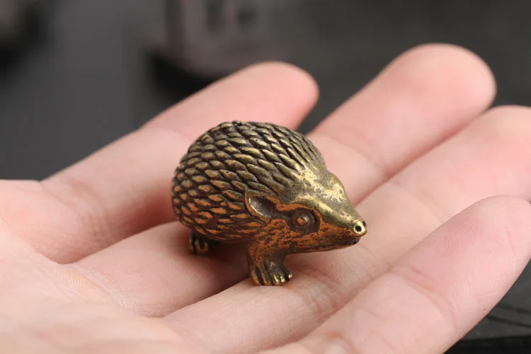 Copper Hedgehog Small Ornaments (11)