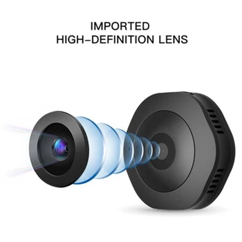 

Mini WIFI Wireless Battery Remote Control Digital Video Outdoor Home Security Round HD Monitor Camera Suction Baby Night Vision