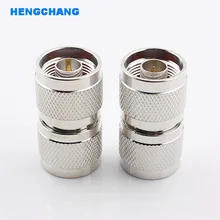 N Тип между штыревыми соединителями L16 N Тип Штекерный соединитель N-JJ радиочастотный коаксиальный соединитель адаптера 2 шт