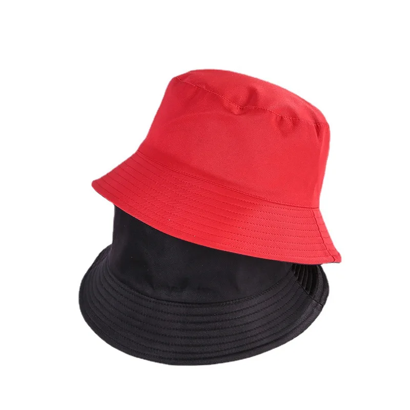 Sun Hats Sun Hat Fisherman Hat Bucket Hats Sunscreen Hats Double-sided Wearing Cap Solid Color Bucket Hat Men Women Reversible Fisherman Summer Panama Cap Sun Fishing