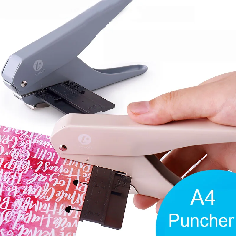 

Mushroom Hole T-type Punchers Notebook Scrapbooking Single Hole Puncher Loose-leaf Manual Punching Machine Office Binding Punch