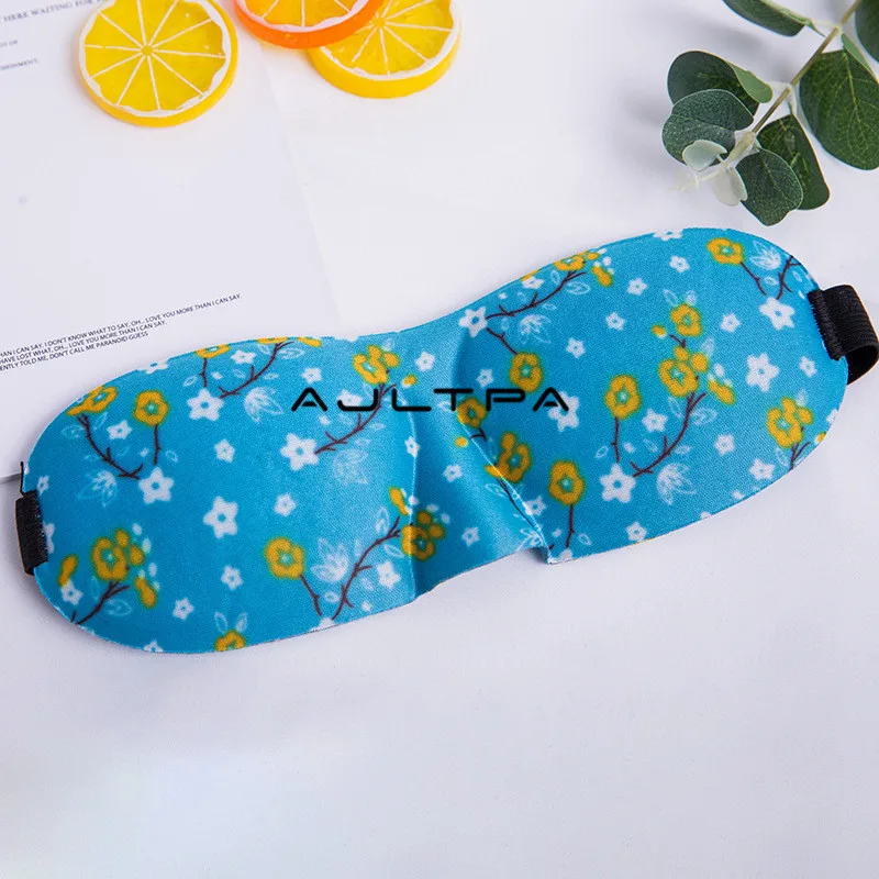 300Pcs 3D Sleeping Eye Mask Natural Eyeshade Cover Shade Eye Patch Women Men Relax Soft Portable Blindfold Travel Eyepatch