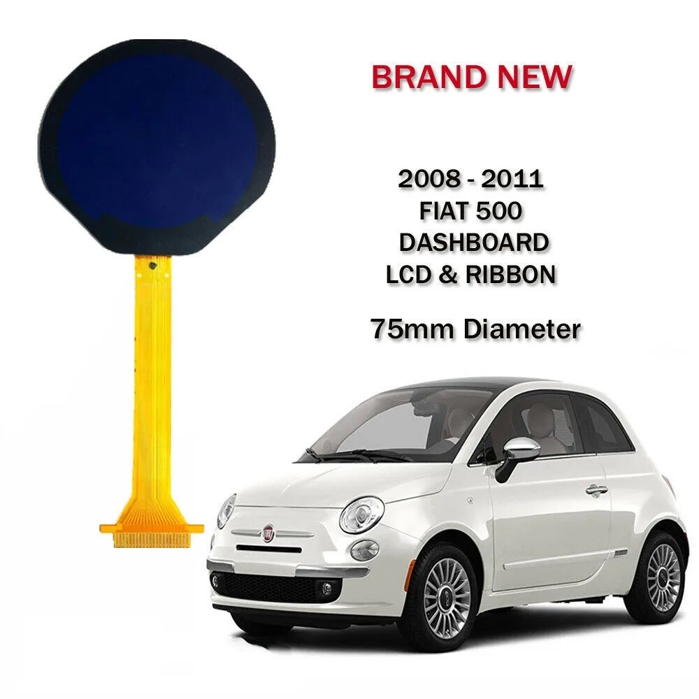 Панель приборов ЖК-экран с лентой для FIAT 500 2008 до 2011