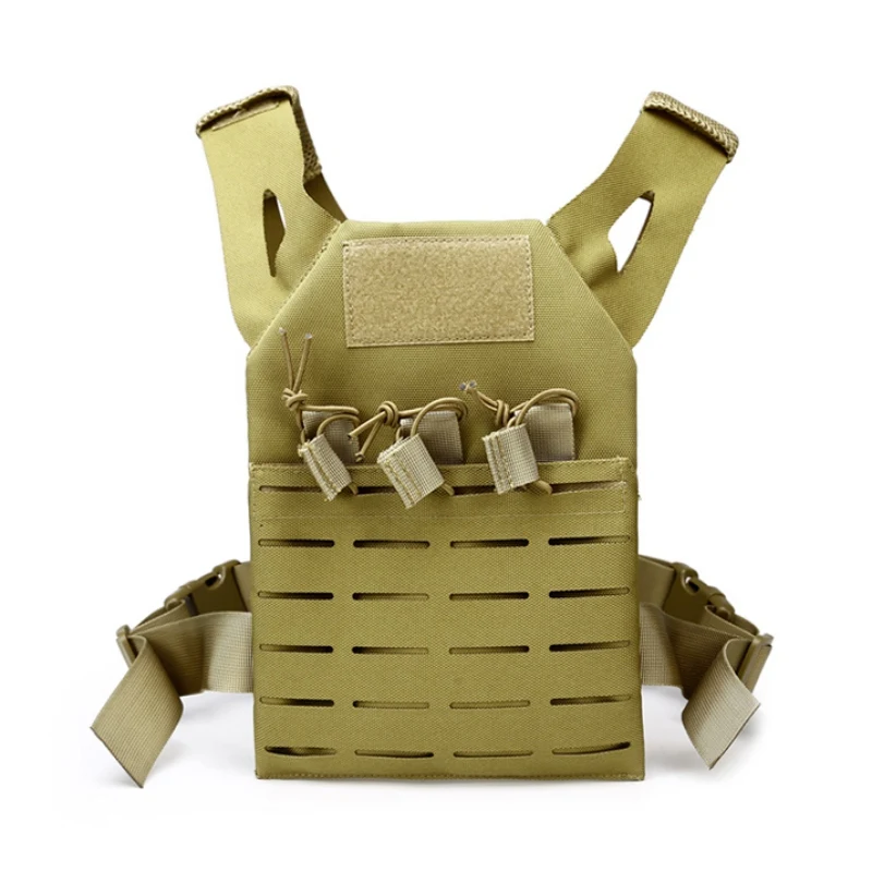

Kids Tactical Vest Army Green Outdoor Hunting Paintball Protective Vest Lightweight Waistcoat Airsoft Vest