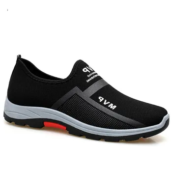 

NEW Spring Sneakers Men Casual Shoes Air Mesh Shoes For Men Loafers Black Fashion Sneakers Mens Trainers Sapato Masculino PINSV
