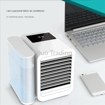 

1000ml Water Tank Capacity Mini Small Air Conditioner Usb Fan Cooler Home Plug-in Car Small Desktop Cooling Duration 7-13 Hours