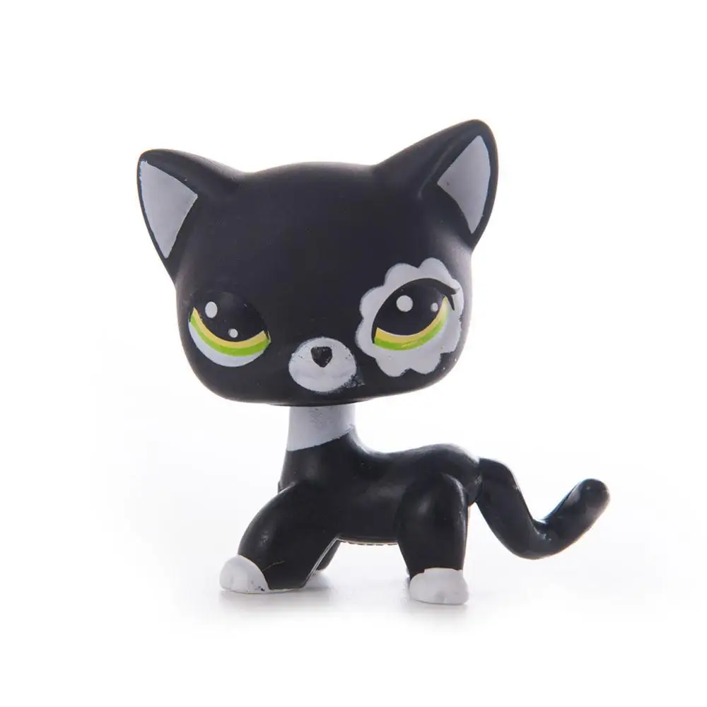 LPS Pet Shop представляет игрушки куклы короткошерстая кошка Коллекция Фигурки Модель высокого качества игрушки подарки игрушки для косплея