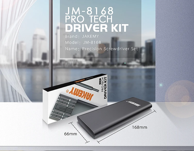JM-8168 25 в 1 отвертка профессиональный Прецизионный карманный портативный DIY ручной магнитный Набор мини-отверток электронный сотовый телефон