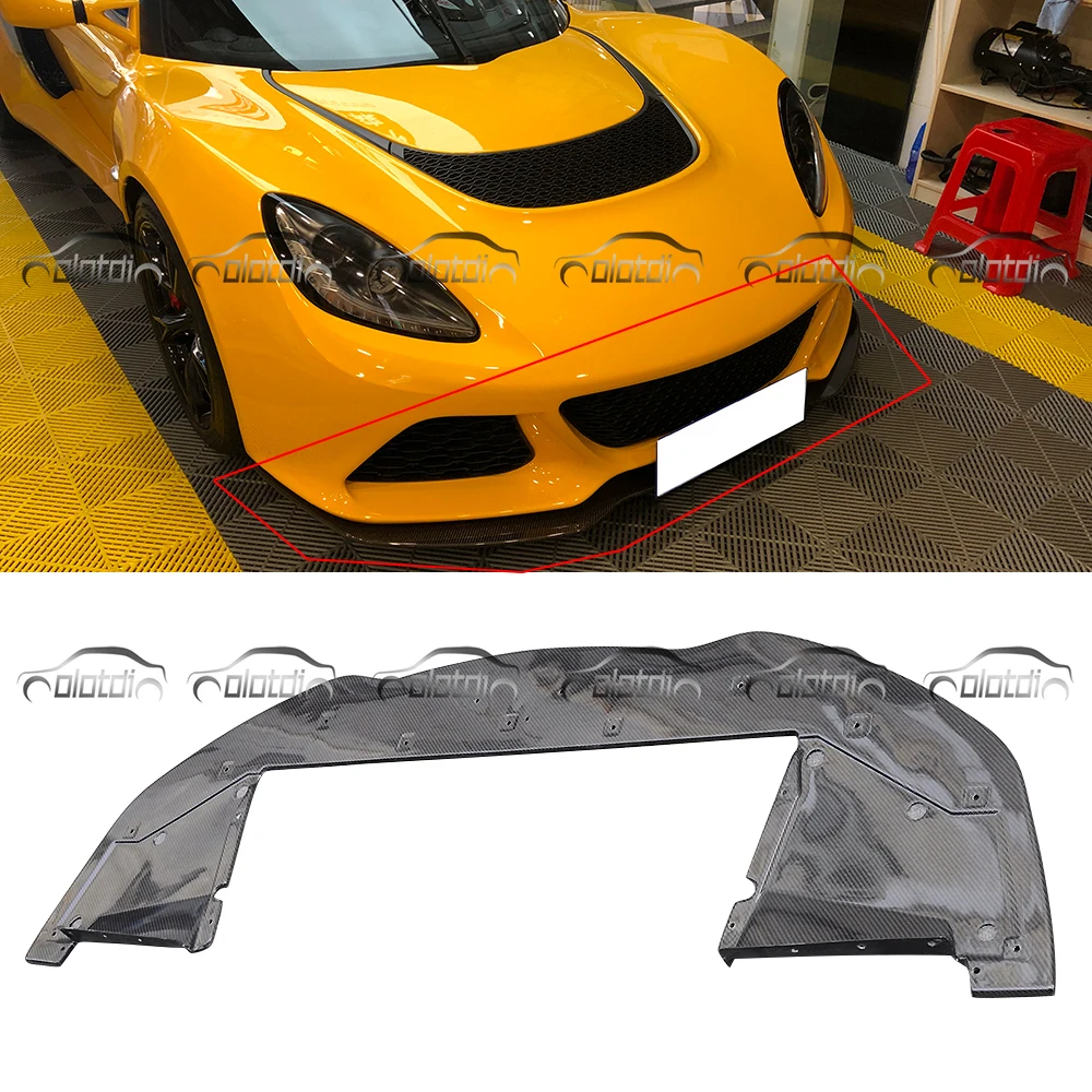 

OLOTDI Car Styling FD Style Front Lip For Lotus Exige S 2015 up Real Carbon Fiber Bumper Spoiler Splitter