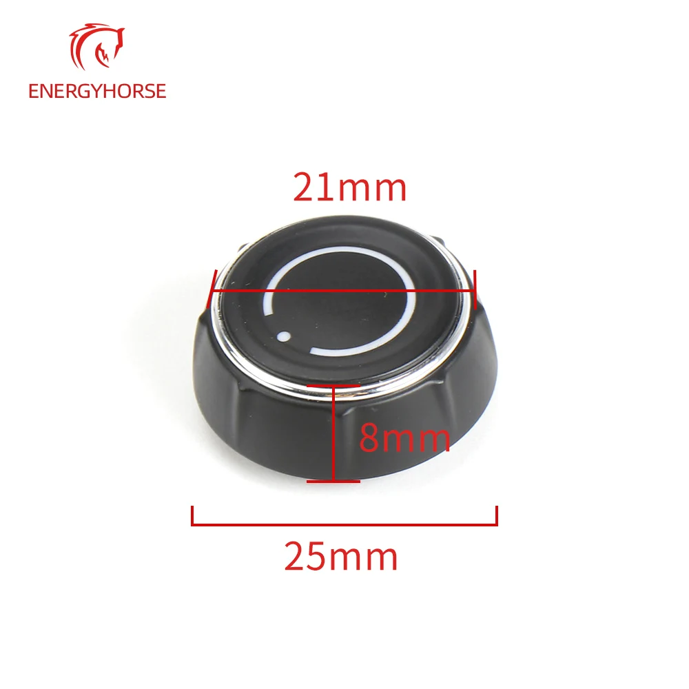 CANJPTON Lot de 2 boutons de commande CD gauche et droite - Contrôle du volume - Compatible avec Porsche Cayenne Panamera Cayman Boxster 97064293001 (gauche et droite