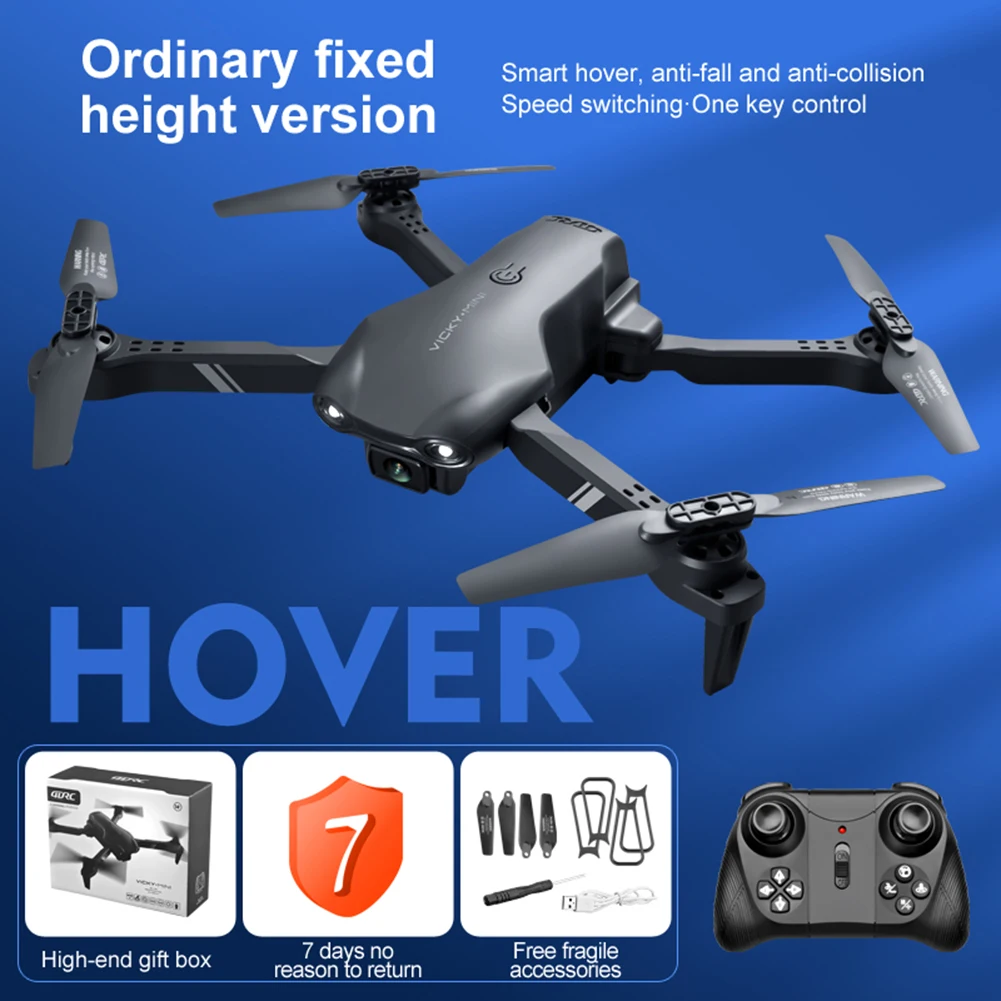 New V13 Mini Rc Drone 4k HD Camera 1080P WiFi Fpv Drone Dual Camera Foldable Quadcopter Real-time transmission Helicopter Toys