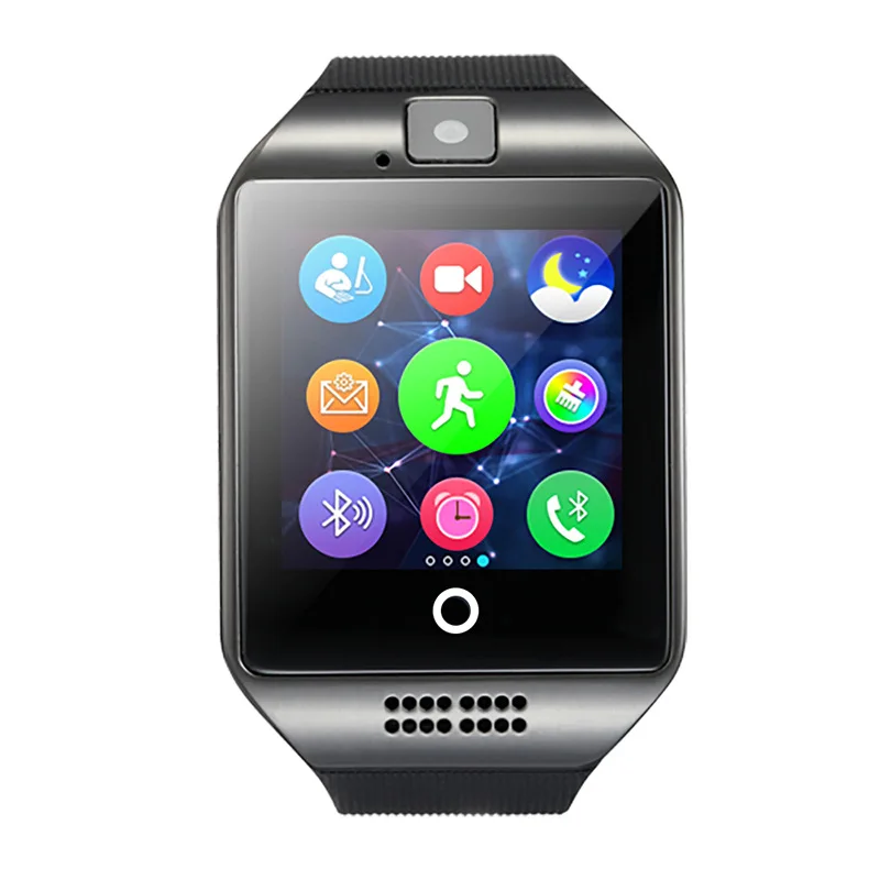Hot Smart Watch With Camera Q18 Bluetooth Smartwatch Men Women Call SIM TF Card Slot Fitness Activity Tracker Sport For Android05