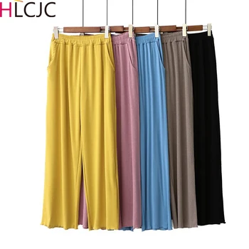 

Plus Size Home Pants Women Spring Autumn Pajamas Pants Modal Cotton Sleepwear Pant Female Lounge Wear Bottoms Pants Sleep Bottom