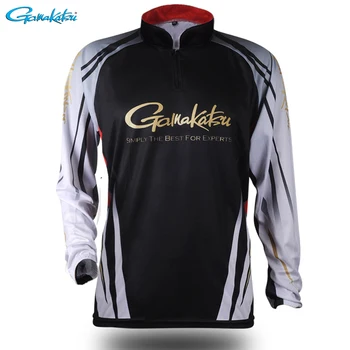 

GAMAKATSU clothing cycling men Anti-UV Fishing Jacket men Quick Drying men Fishing Shirts Sports Wear Cycling Hinking Sunproof